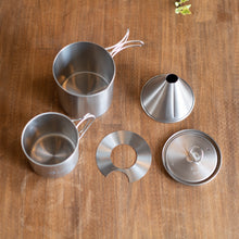 画像をギャラリービューアに読み込む, チタンドリッパー&クッカーセット(ライトモデル)BM-349 | belmont(ベルモント)