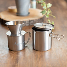 画像をギャラリービューアに読み込む, チタンドリッパー&クッカーセット(ライトモデル)BM-349 | belmont(ベルモント)