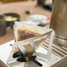 画像をギャラリービューアに読み込む, テトラドリップ 02S +レザーケース Tetra Drip 02S +LeatherCase（ステンレス製3.5杯）| MUNIEQ（ミュニーク）
