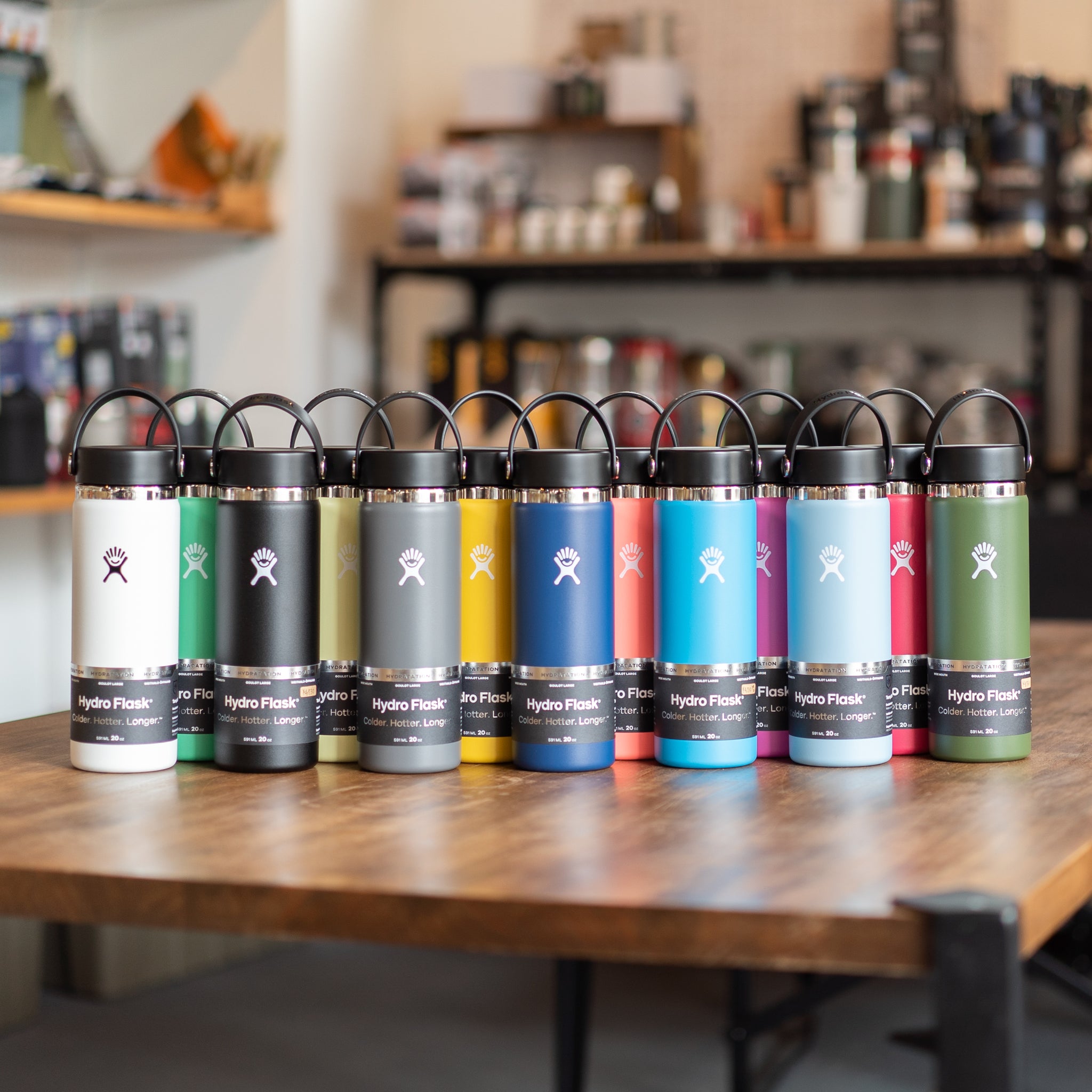 Wide Mouth 20oz 広口ボトル 容量591ml | Hydro Flask（ハイドロ